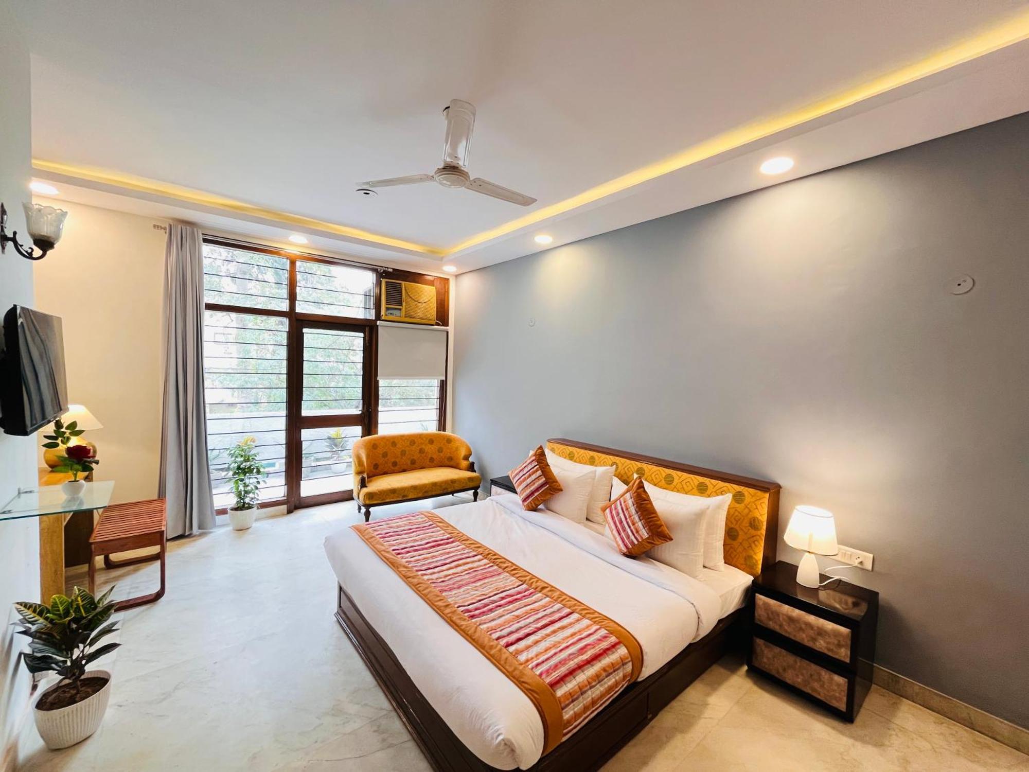 Hotel Grove Residency Hauz Khas New Delhi Couple Friendly Exterior foto