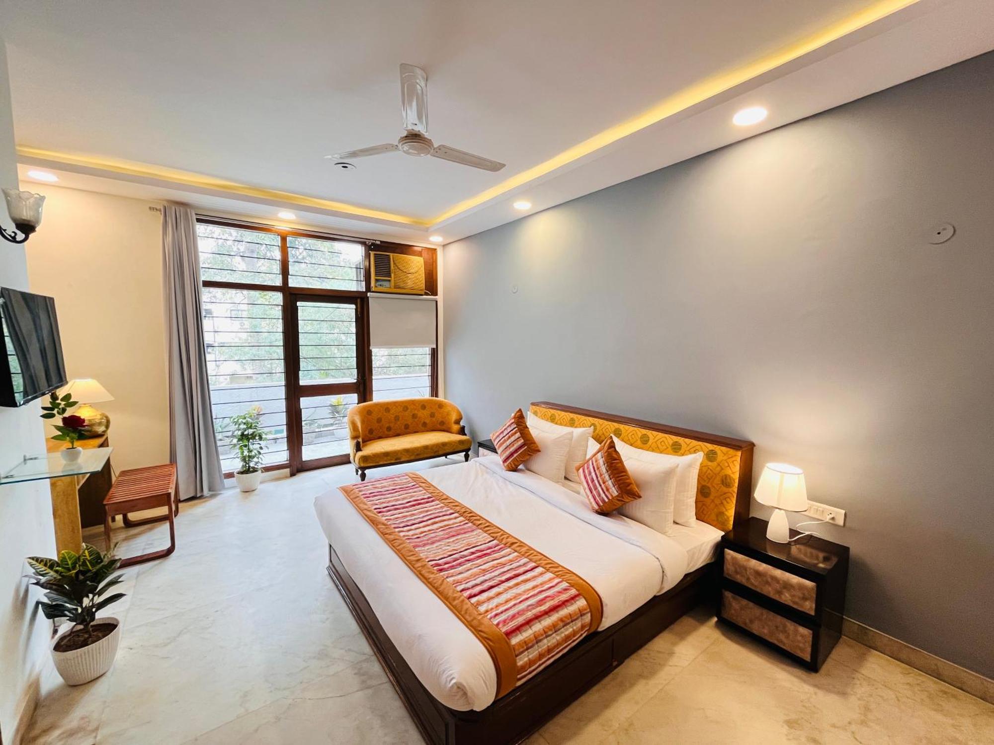 Hotel Grove Residency Hauz Khas New Delhi Couple Friendly Exterior foto