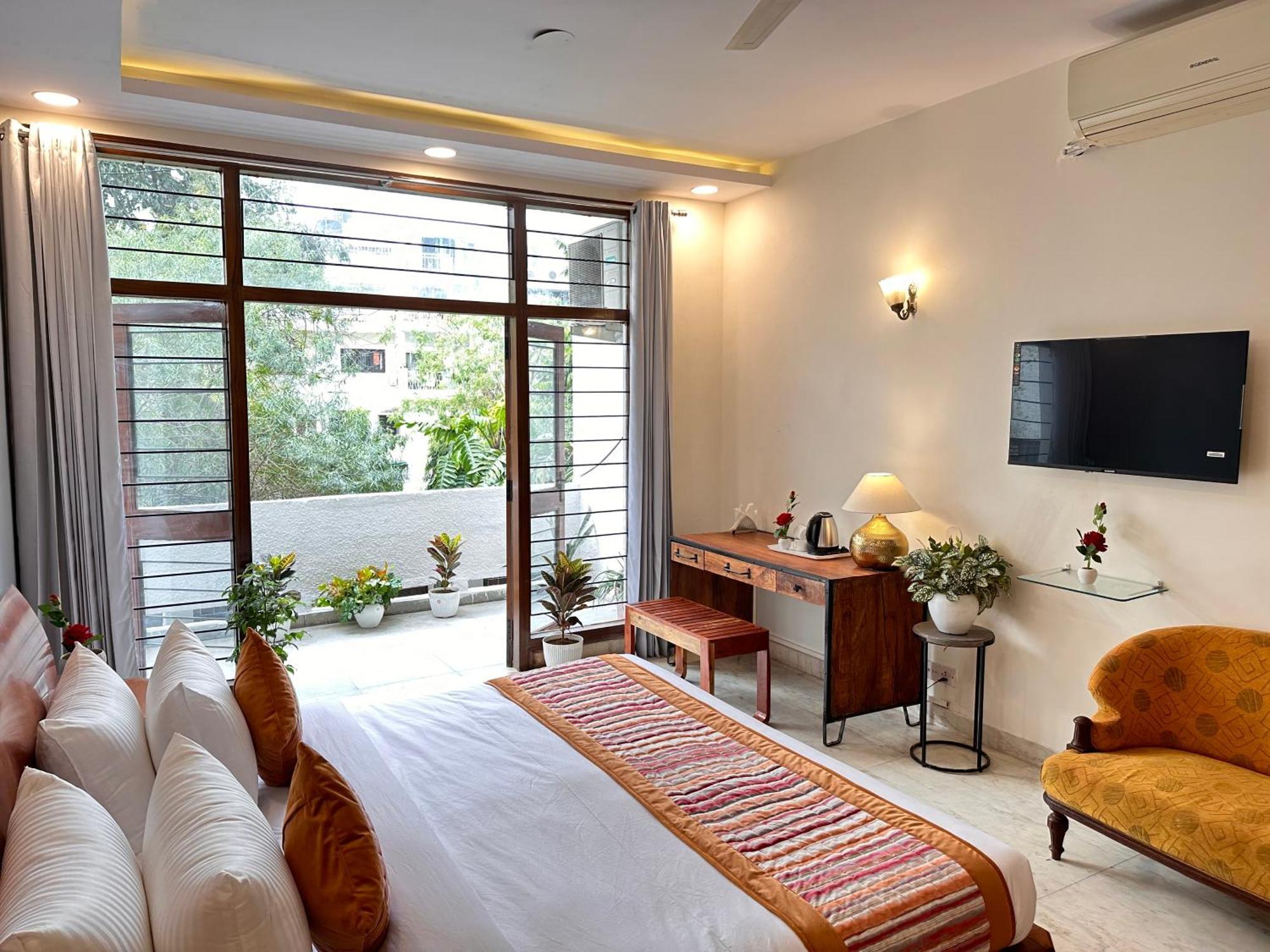 Hotel Grove Residency Hauz Khas New Delhi Couple Friendly Exterior foto
