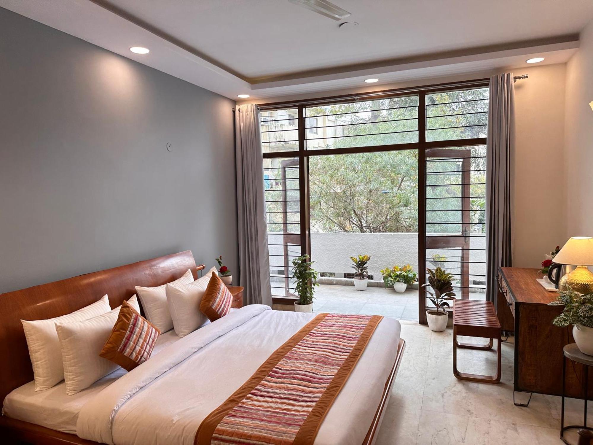Hotel Grove Residency Hauz Khas New Delhi Couple Friendly Exterior foto