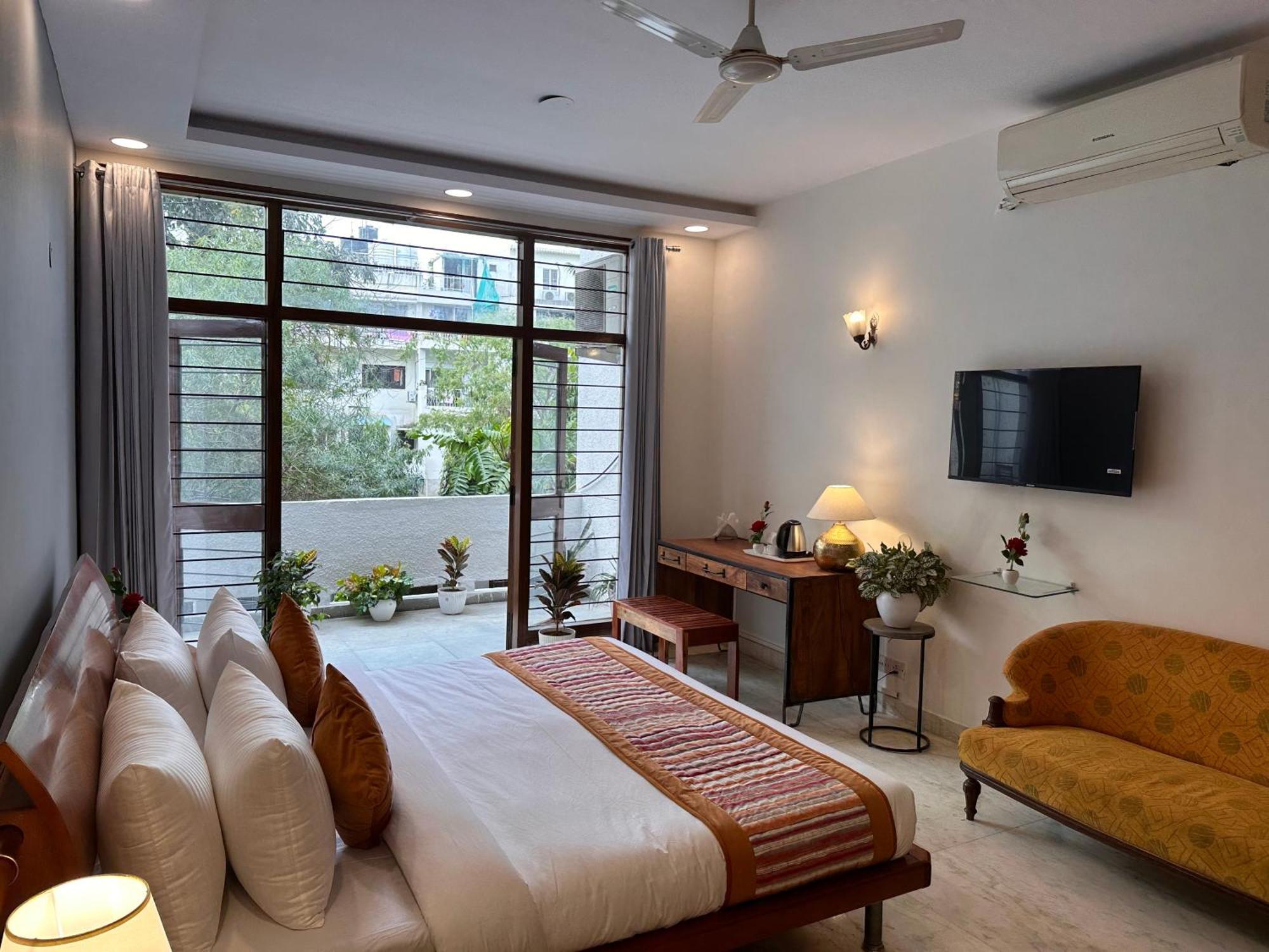Hotel Grove Residency Hauz Khas New Delhi Couple Friendly Exterior foto